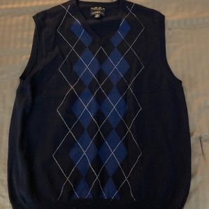 Club Room Merino Wool Argyle Sweater
